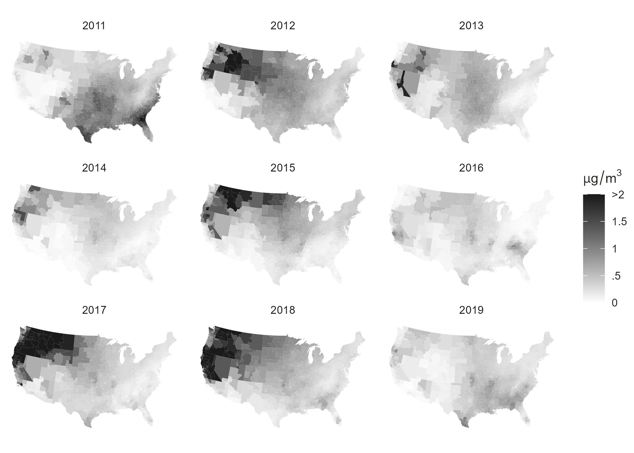 Medicaid Enrollment Responses to Wildfire Pollution